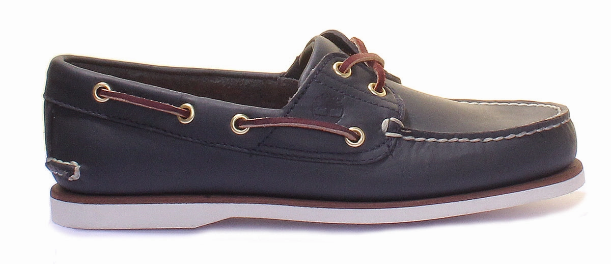 Timberland Classic Boat Shoe In Navy White For Men Stylish Design