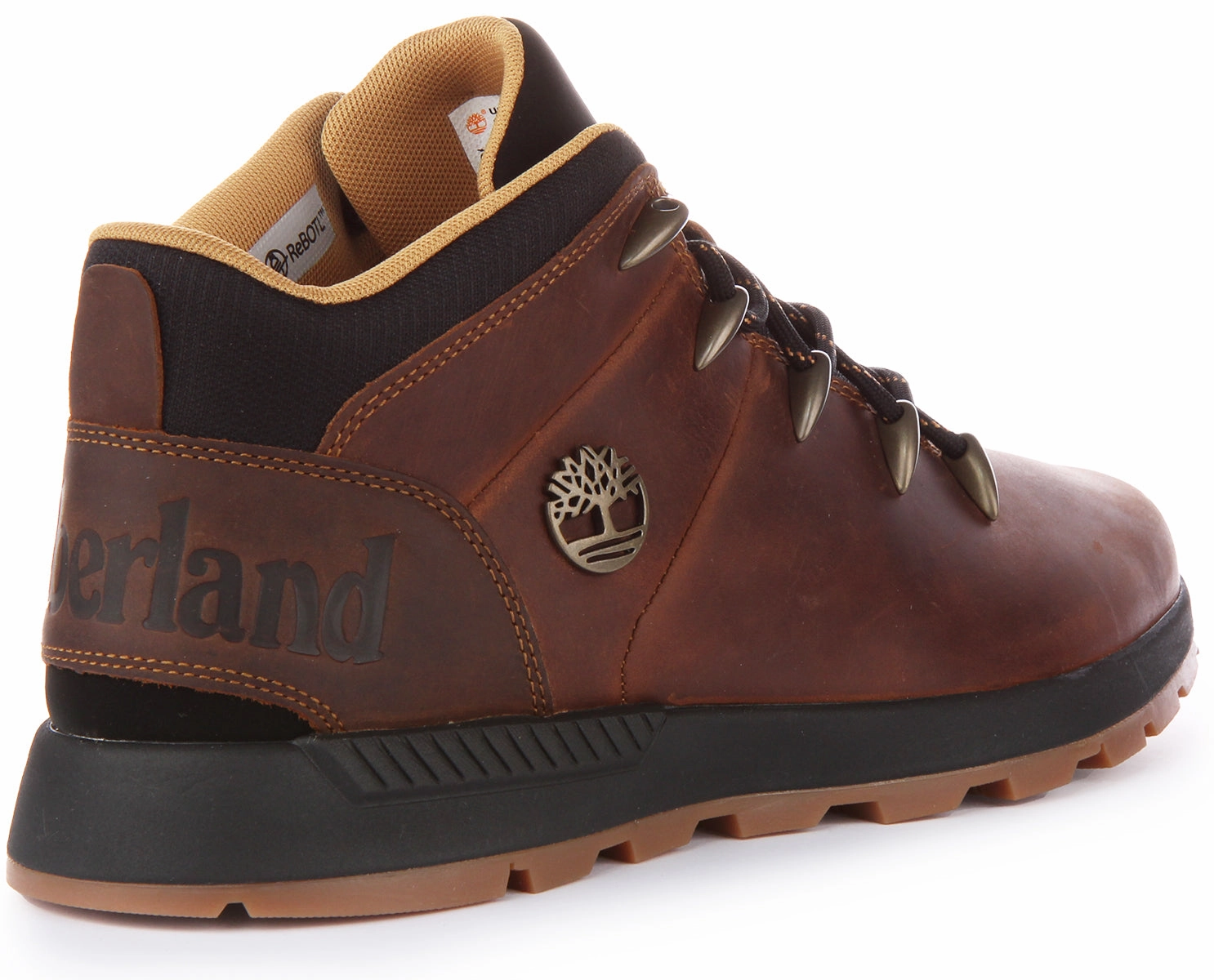 Timberland Sprint Trekker Mid A67TG In Dark Brown For Men Elastic Ankle