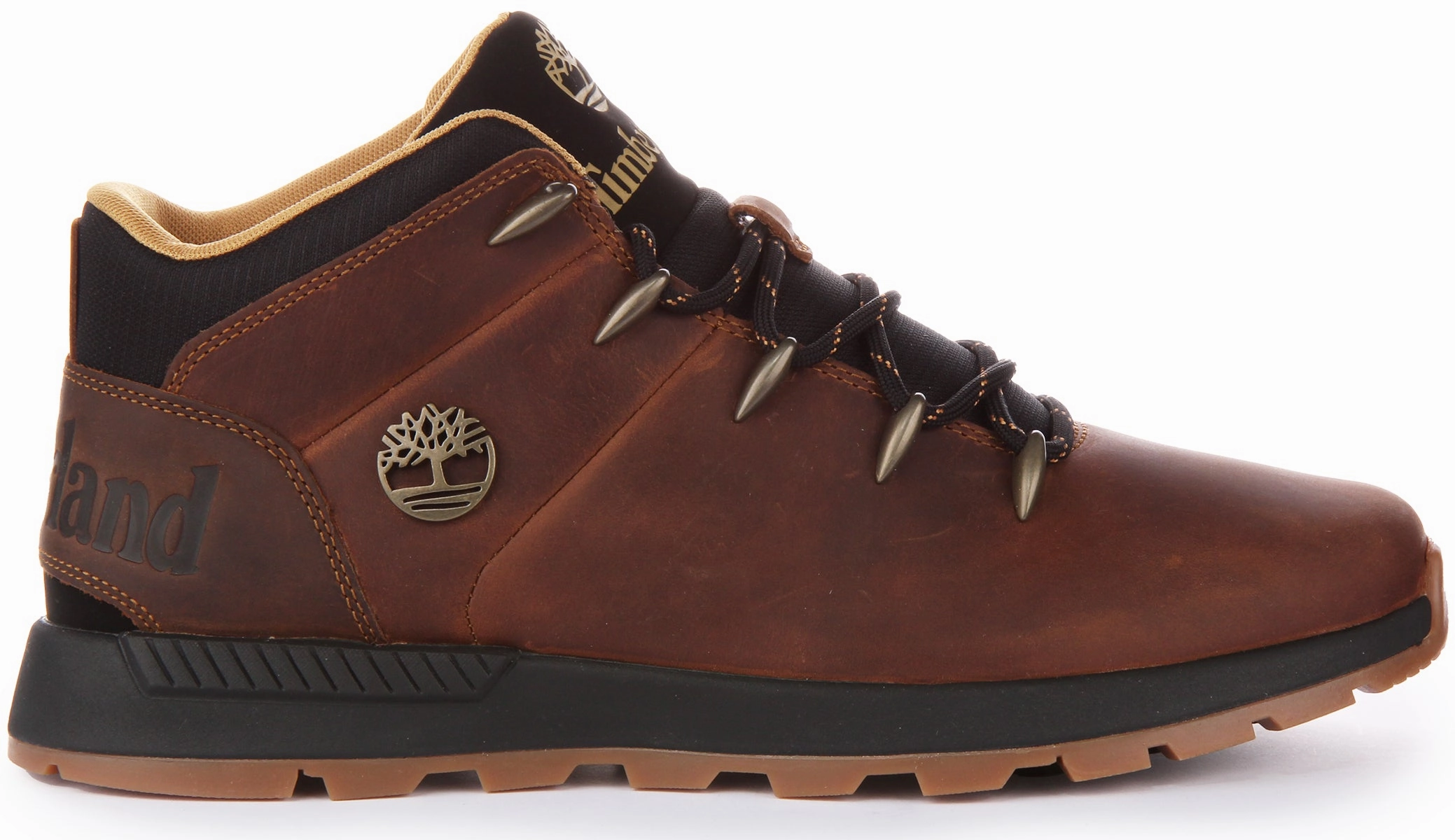Timberland Sprint Trekker Mid A67TG In Dark Brown For Men Elastic Ankle
