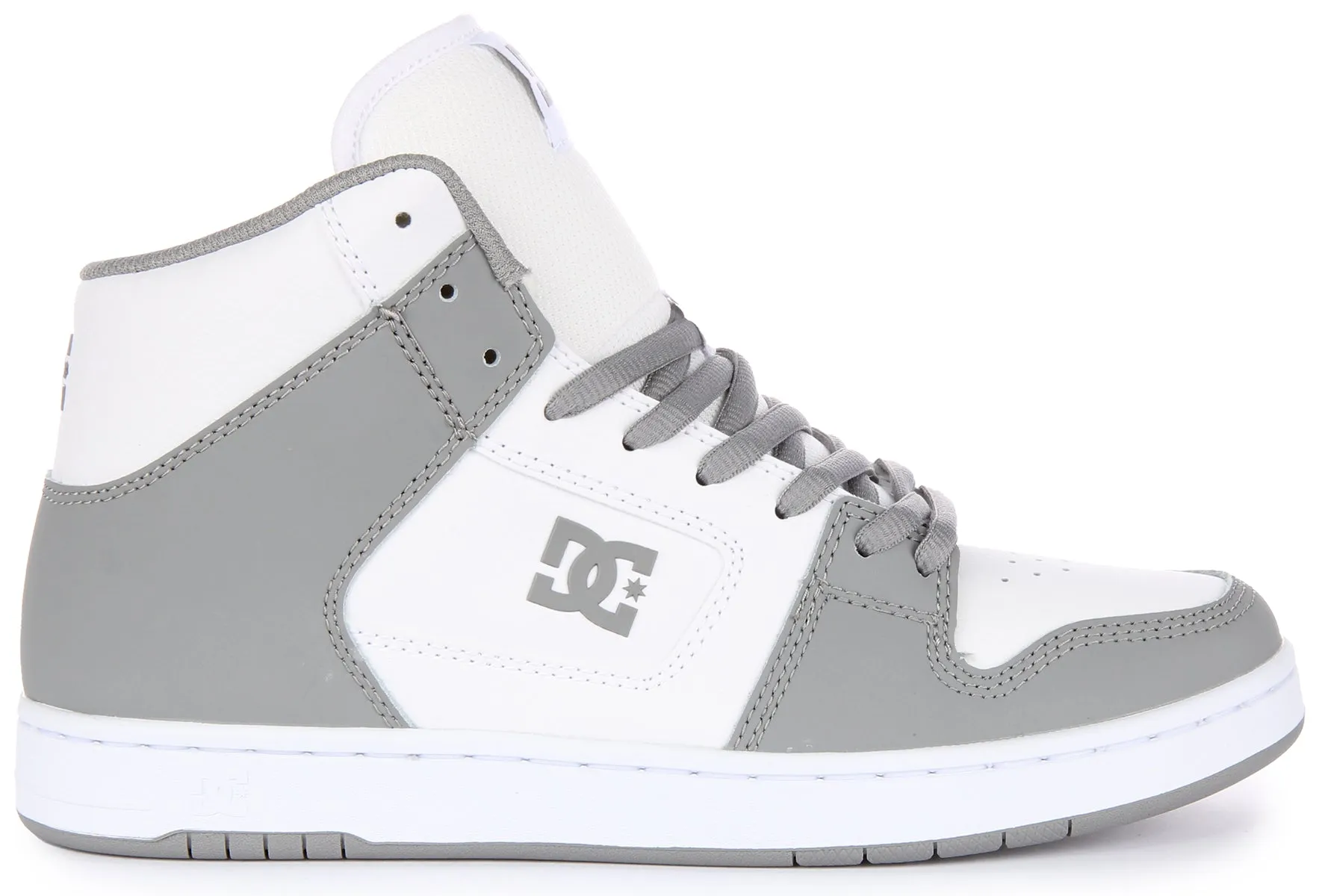 Toe Bumper Dc Shoes Manteca 4 Hi In White Grey For Men