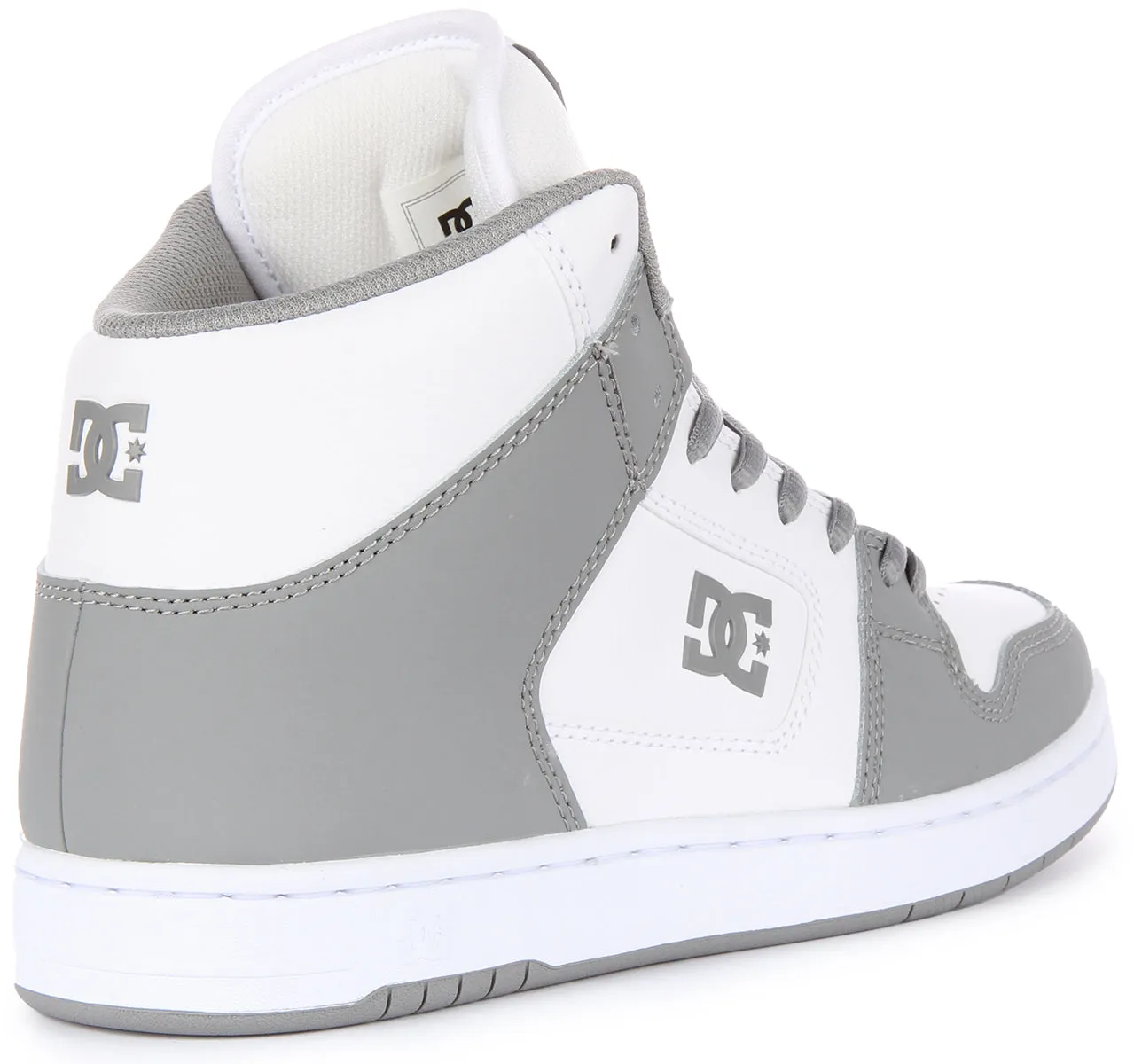 Toe Bumper Dc Shoes Manteca 4 Hi In White Grey For Men