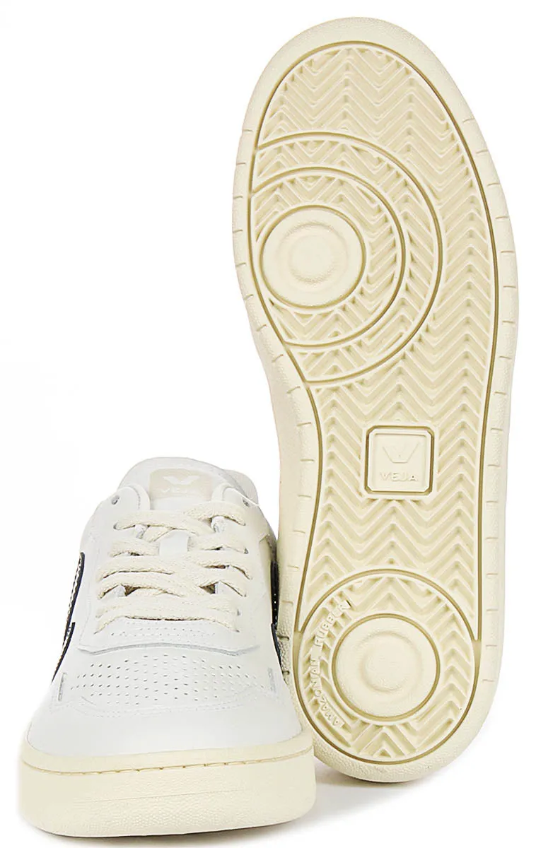 Toe room Veja V 90 OT Leather In White Navy For Men