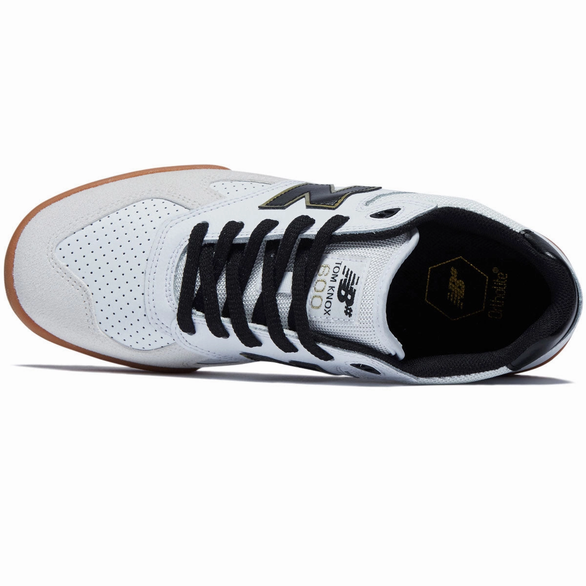 Toe Armor New Balance 600 Tom Knox Shoes - White/Black