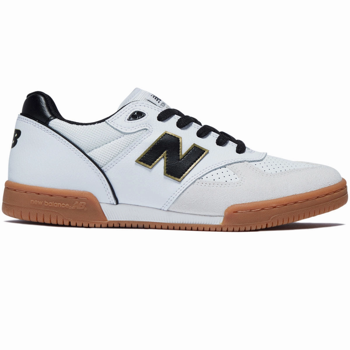 Max Comfort Advanced Grip New Balance 600 Tom Knox Shoes - White/Black