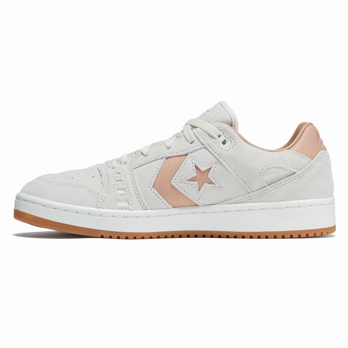 Toe Drive Converse AS-1 Pro Ox Shoes - Egret/Vachetta Beige/Gum