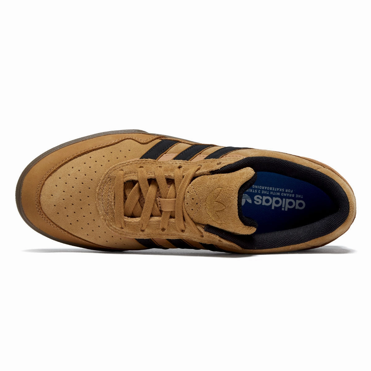 Toe Lock Adidas Tyshawn II Shoes - Mesa/Black/Gum
