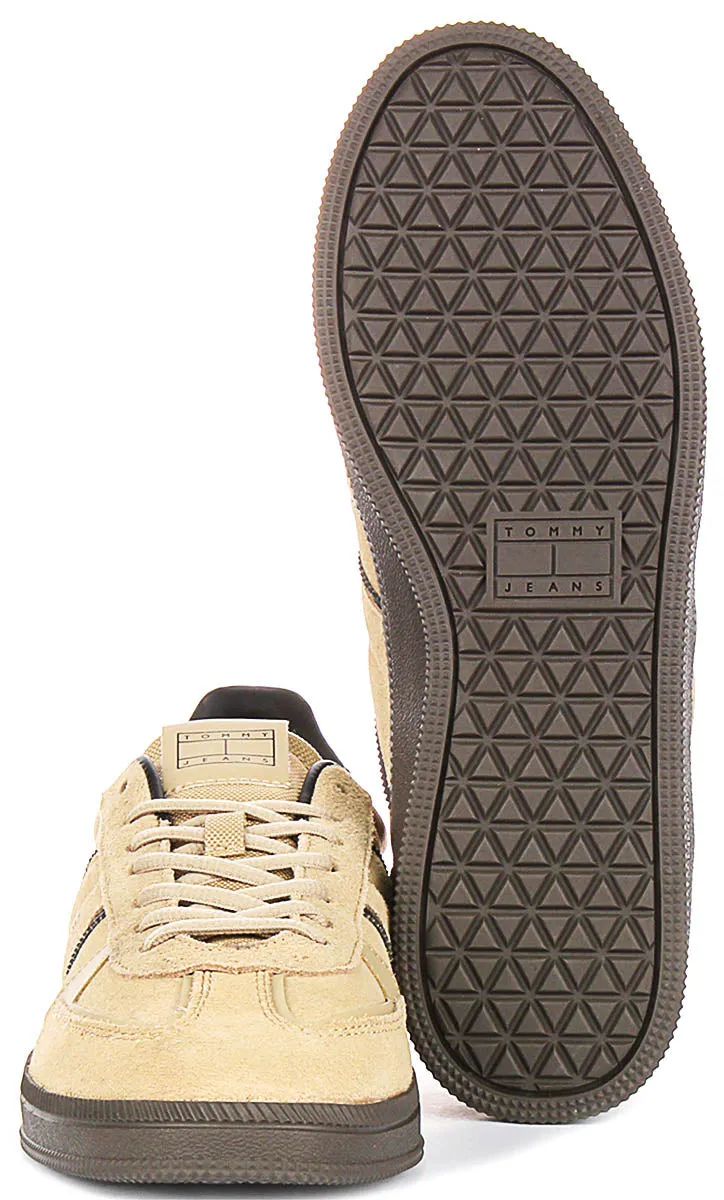 Tommy Greenwich Suede Sneakers In Tan For Men Power Ease