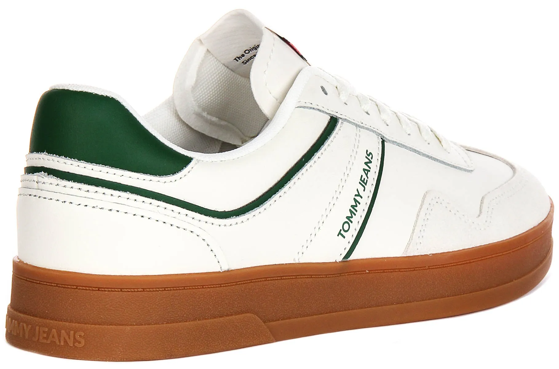 Tommy Hilfiger Greenwich Leather In White Green For Men Every Move