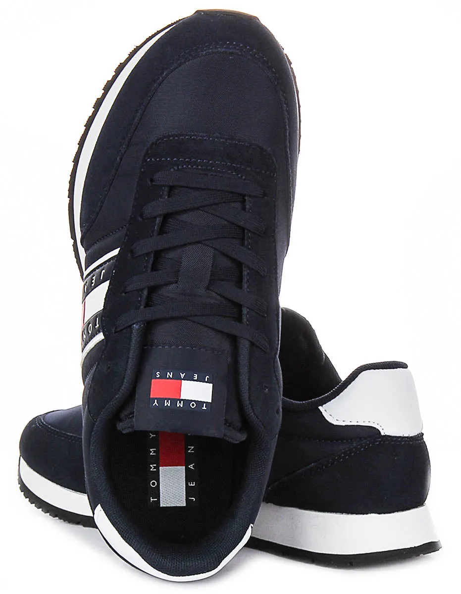Tommy Hilfiger Runner In Navy For Men Smooth transition