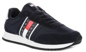 Street Fitness Posture Form Tommy Hilfiger Runner In Navy For Men