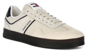 Studio Wear Core Support Tommy Jeans Greenwich Leather In Cream For Men