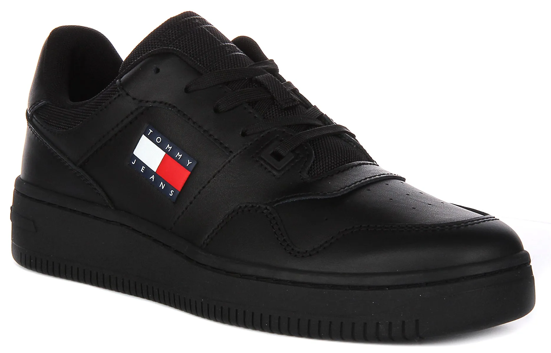 Tommy Jeans New Retro Sneaker In Black For Men Cardio Routine