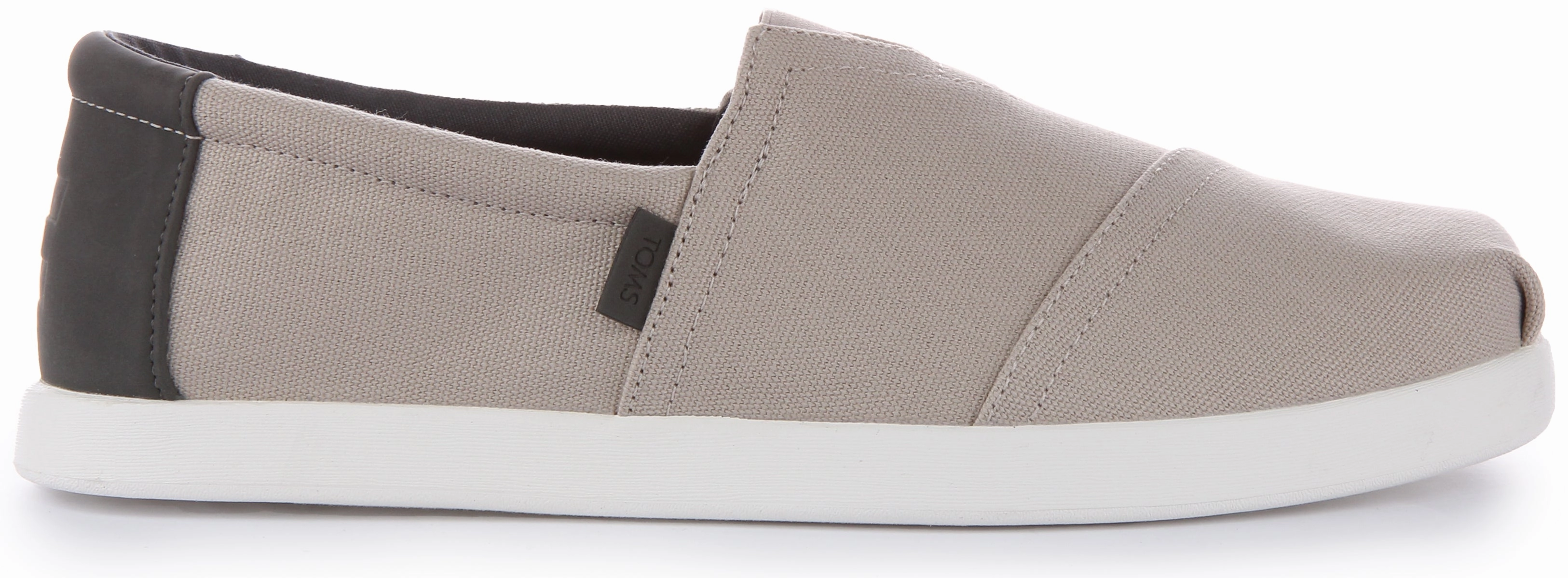Toms Alpargata Fwd In Grey For Men Urban Step-On Comfort Layer