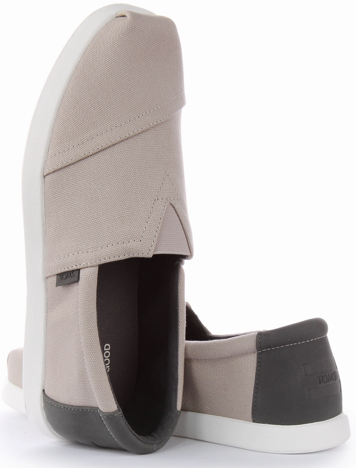Toms Alpargata Fwd In Grey For Men Urban Step-On Comfort Layer
