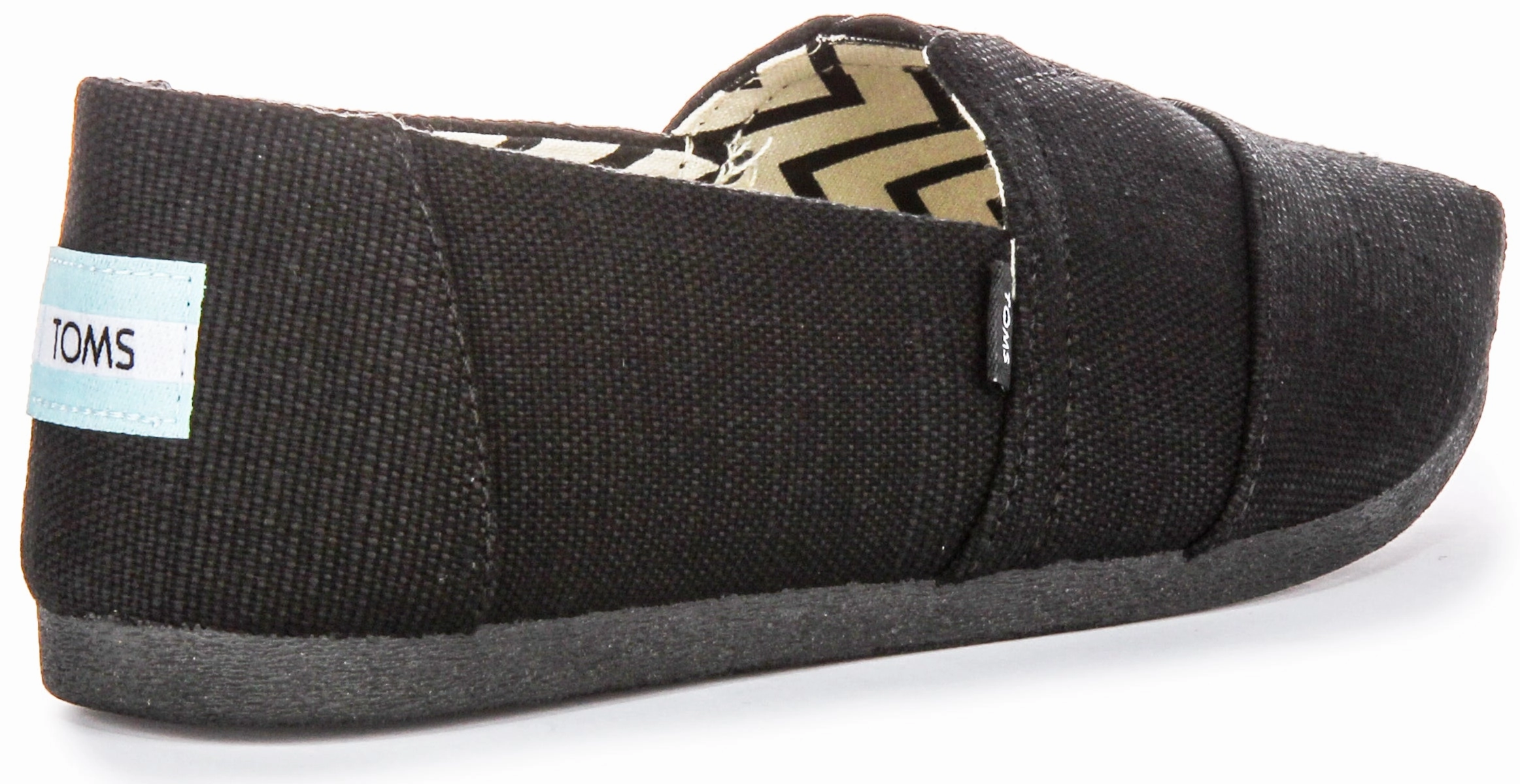 Toms Alpargata Heritage In Black Black For Women Soft Step Fit