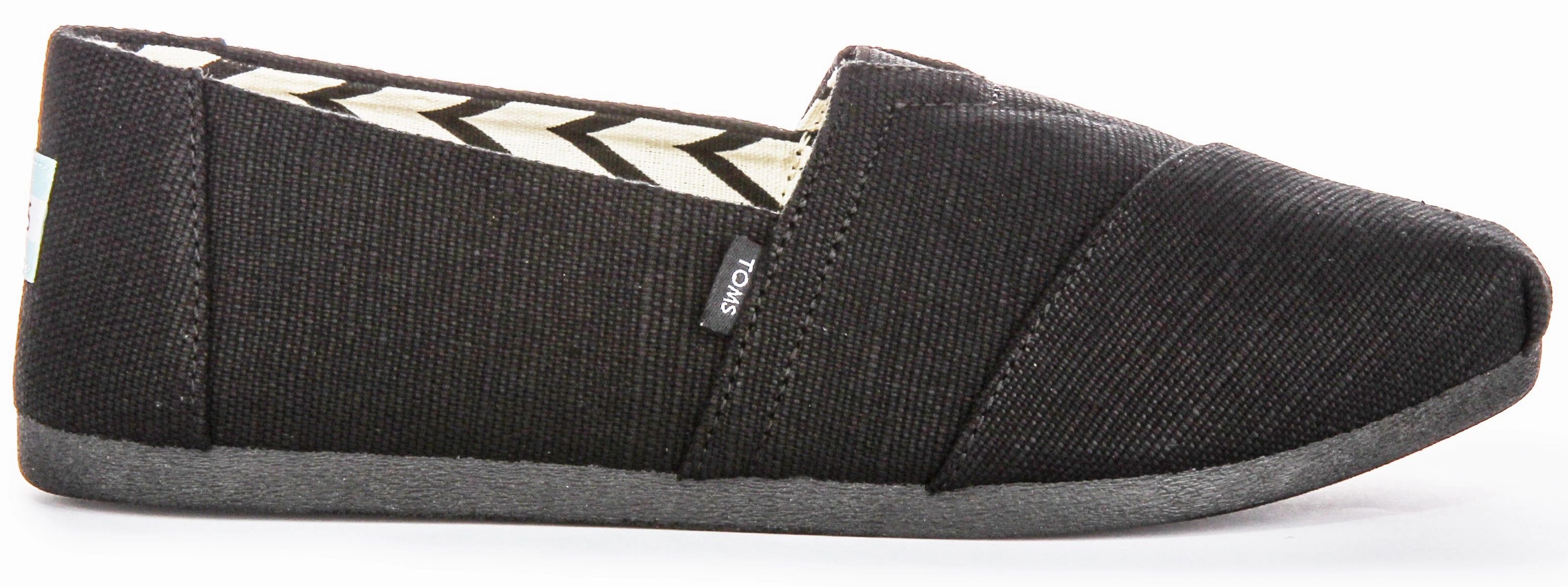 Toms Alpargata Heritage In Black Black For Women Soft Step Fit