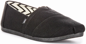 Toms Alpargata Heritage In Black Black For Women Instant Step