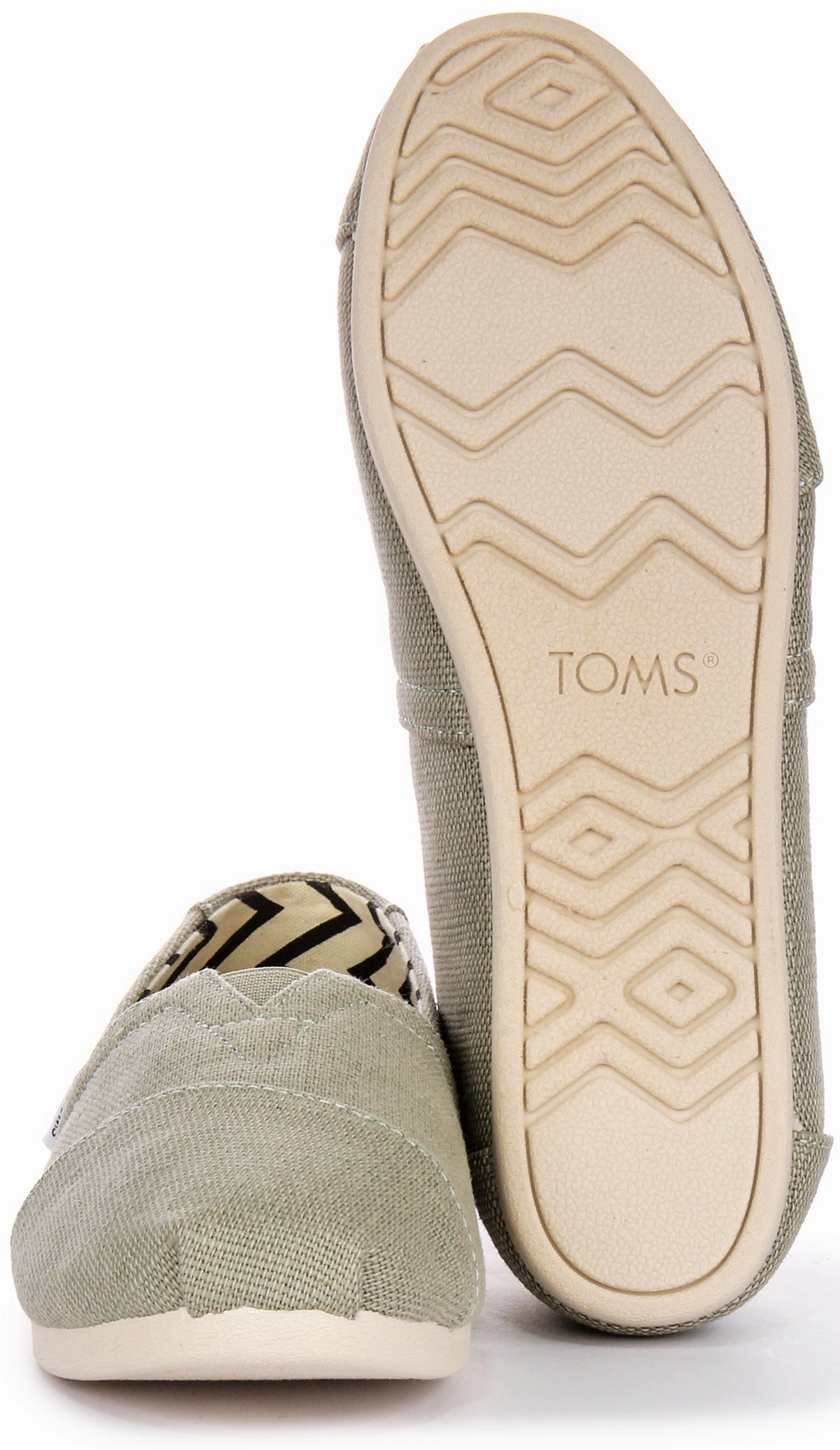 Toms Alpargata Heritage In Grey For Women Lightweight Comfort
