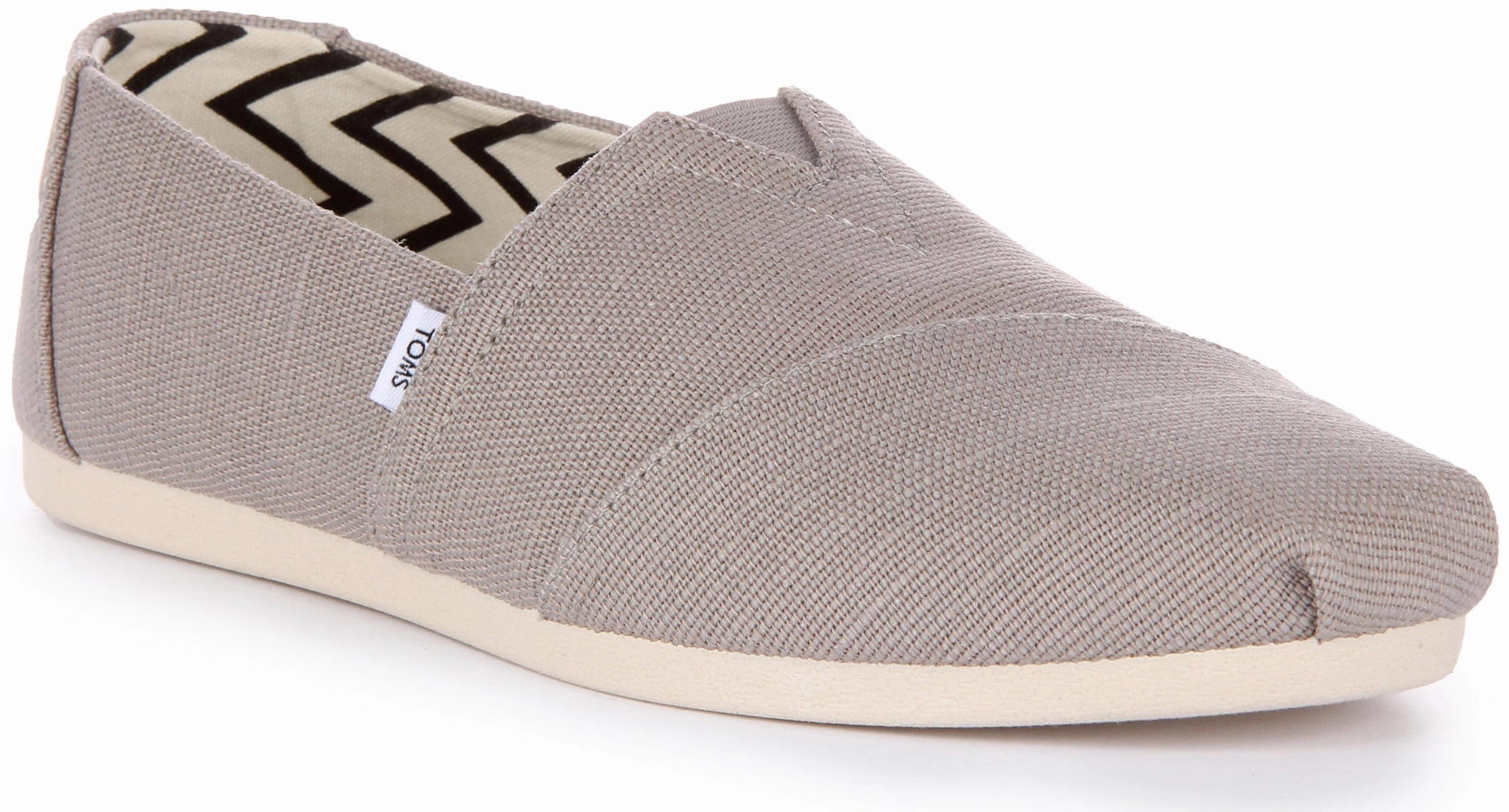 Toms Alpargata Heritage In Grey For Women Urban Step Comfort Glide