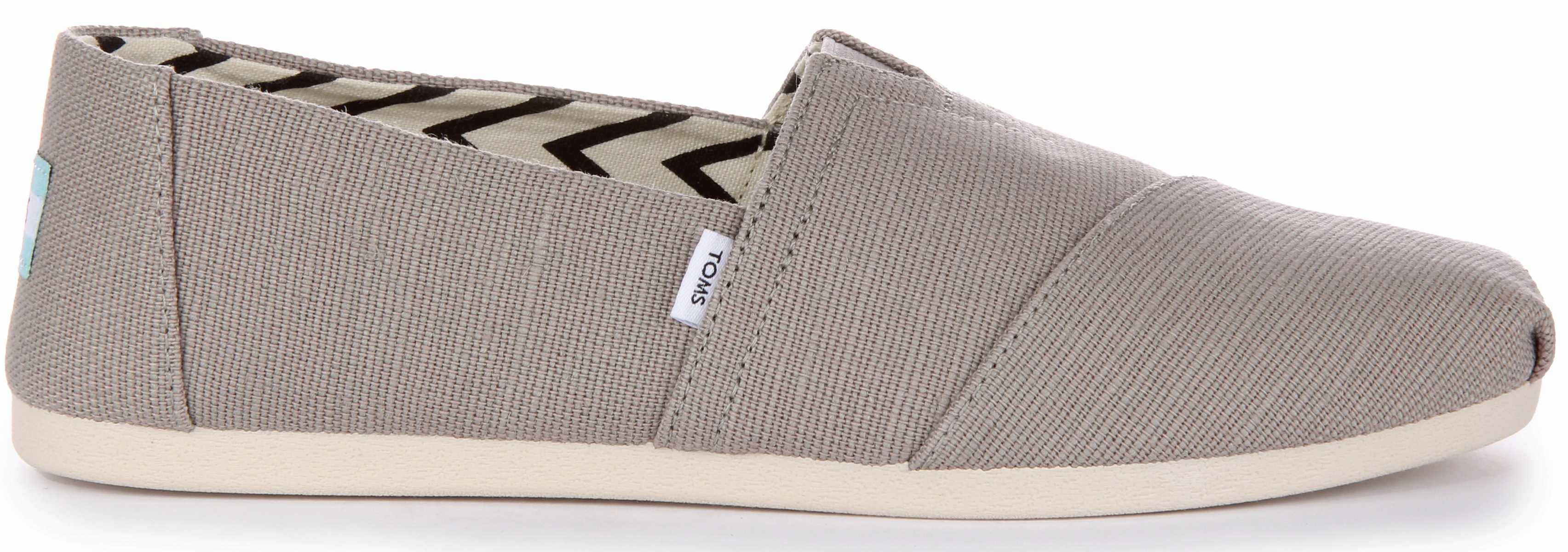 Toms Alpargata Heritage In Grey For Women Quick Fly Fit