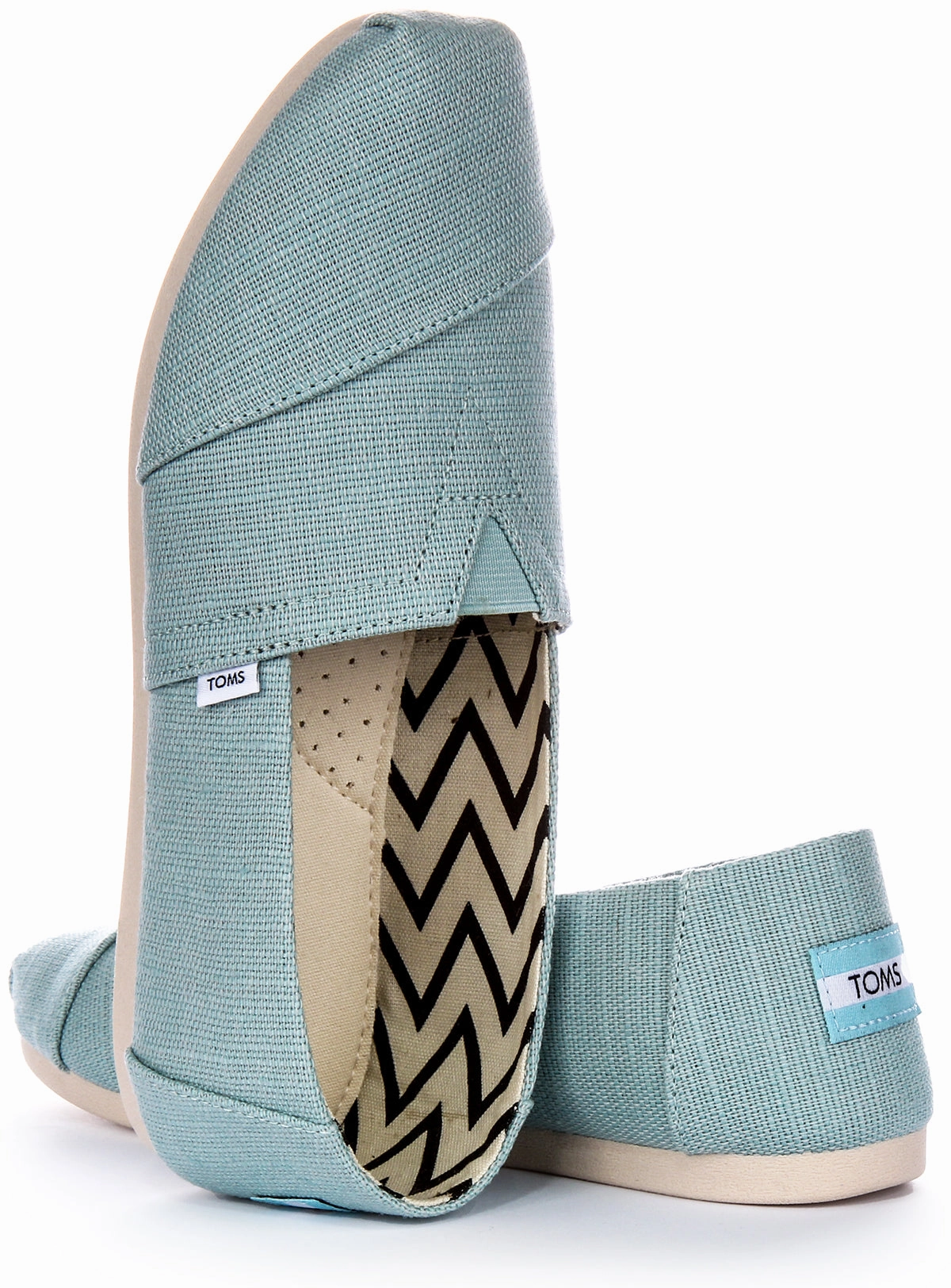 Toms Alpargata Heritage In Light Blue For Women Rugged Build