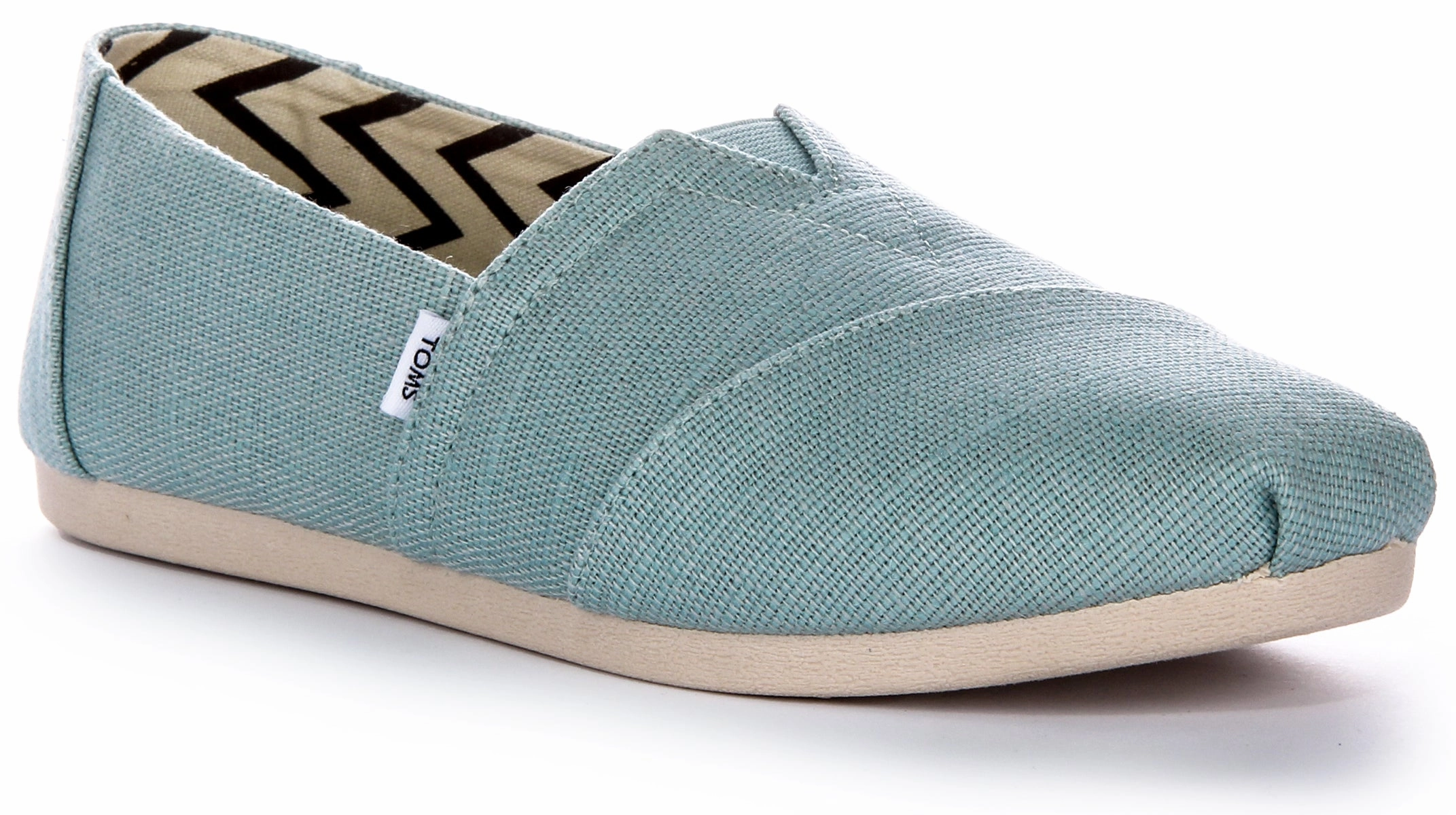 Toms Alpargata Heritage In Light Blue For Women Comfort Balance