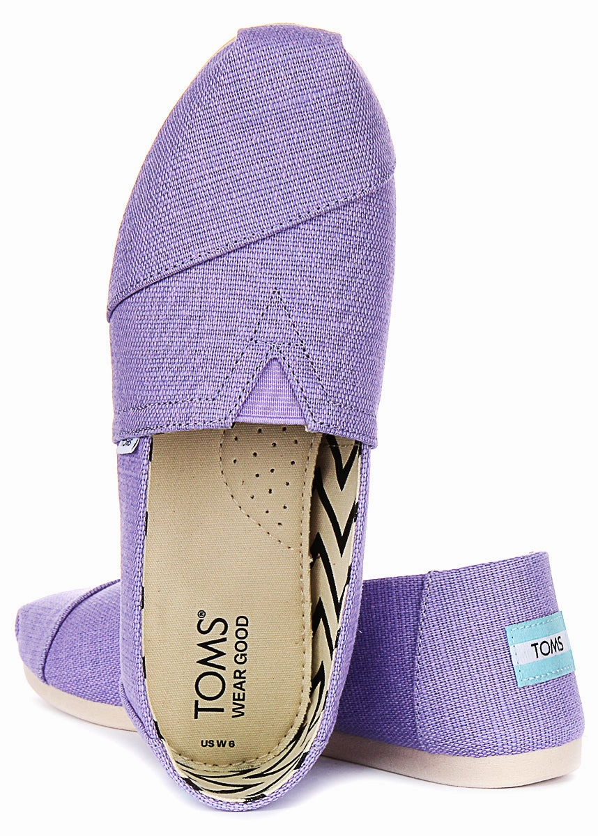 Toms Alpargata Heritage In Lilac For Women Street Rush Air