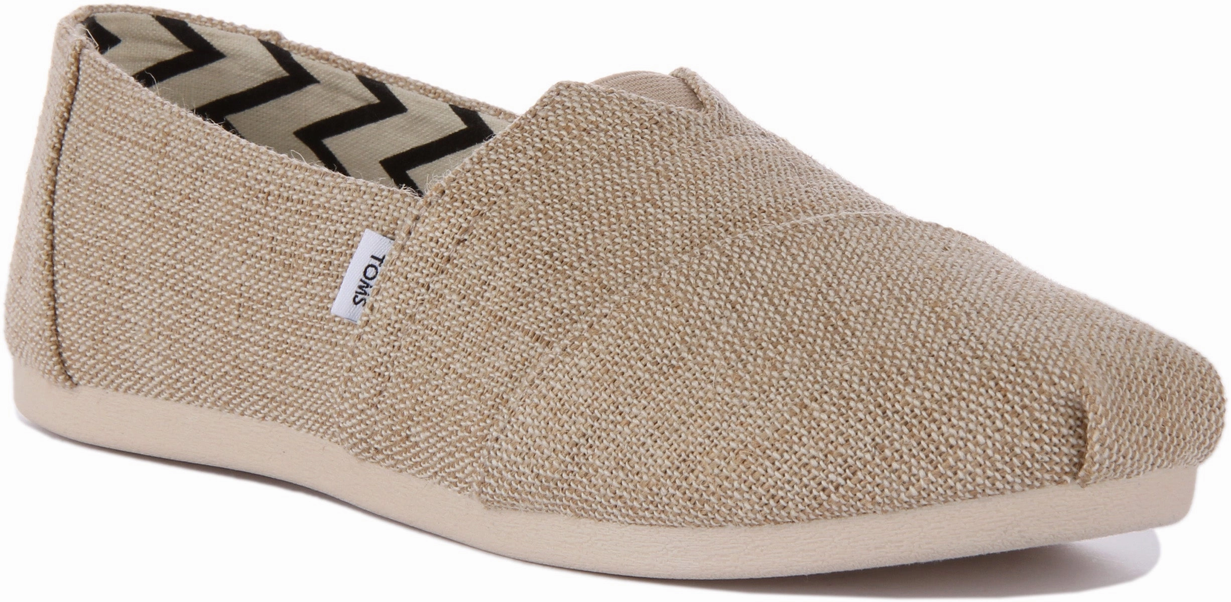 Instant Ease Easy Step In Toms Alpargata Heritage In Natural For Women
