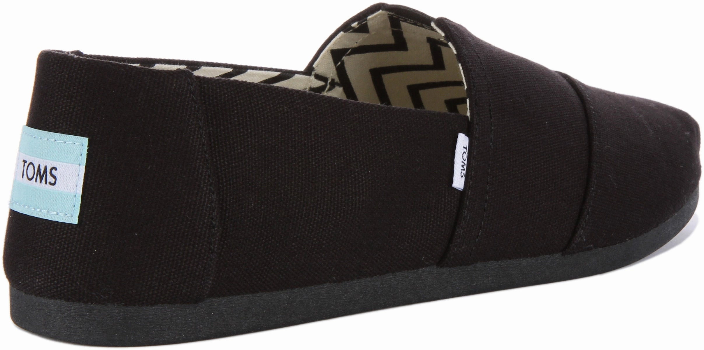 Toms Alpargata In Black Black For Men Simple Elegance