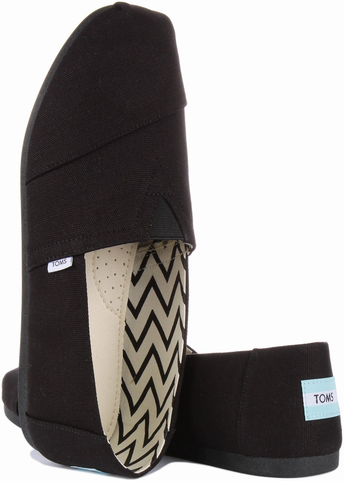 Toms Alpargata In Black Black For Men Simple Elegance