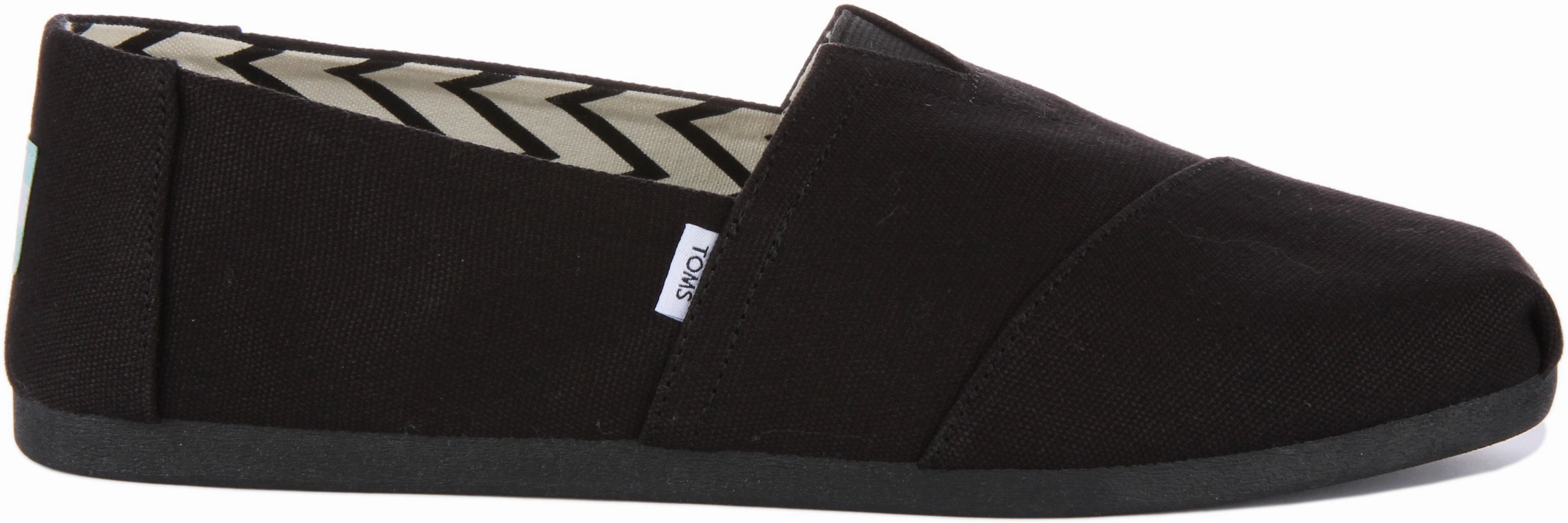 Toms Alpargata In Black Black For Men Simple Elegance