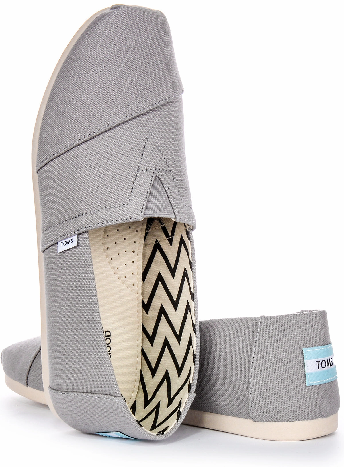 Toms Alpargata In Grey For Men Travel Step Comfort