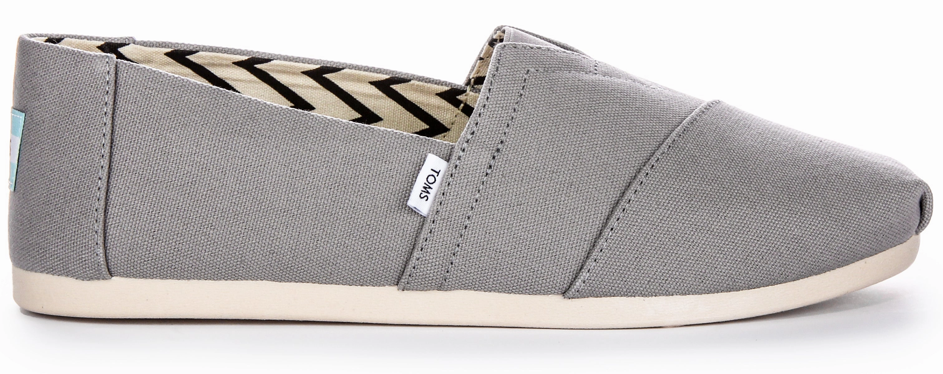 Toms Alpargata In Grey For Men Travel Step Comfort