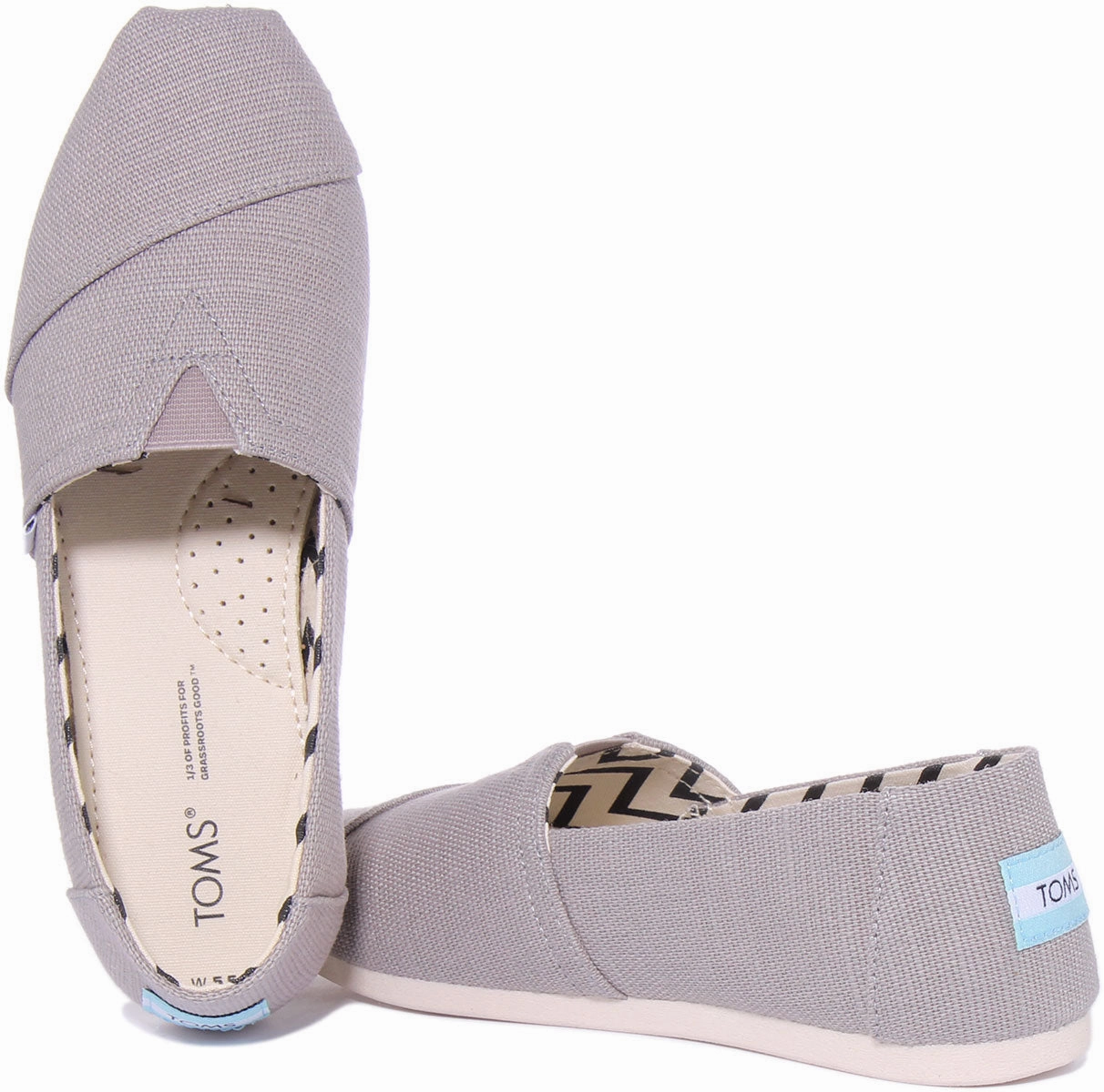 Toms Alpargata In Light Grey For Women Air Lite
