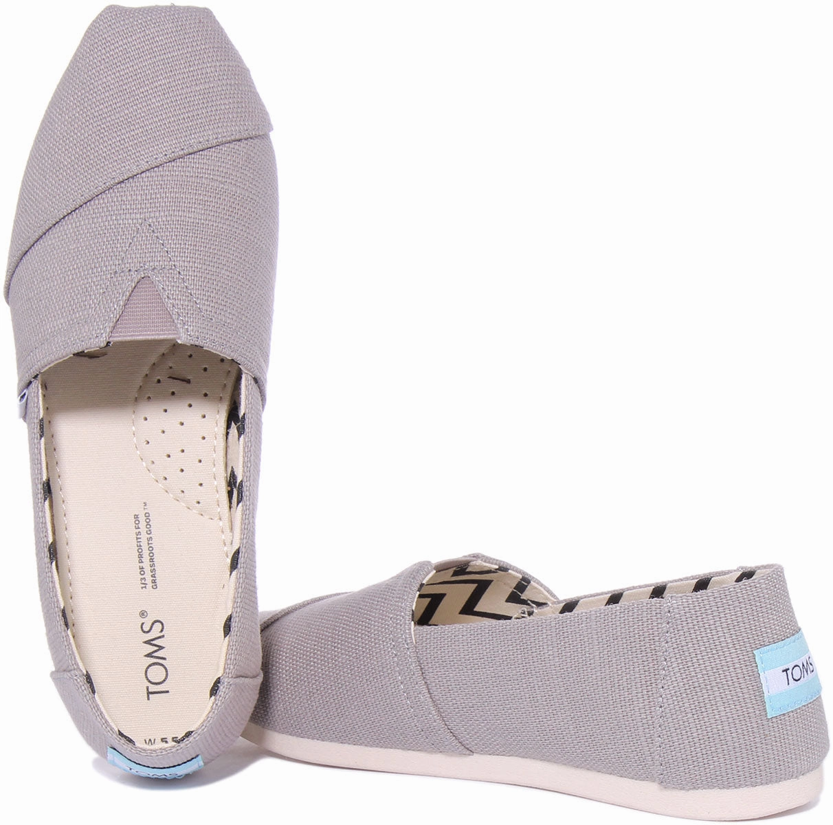 Toms Alpargata In Light Grey For Women Air Lite