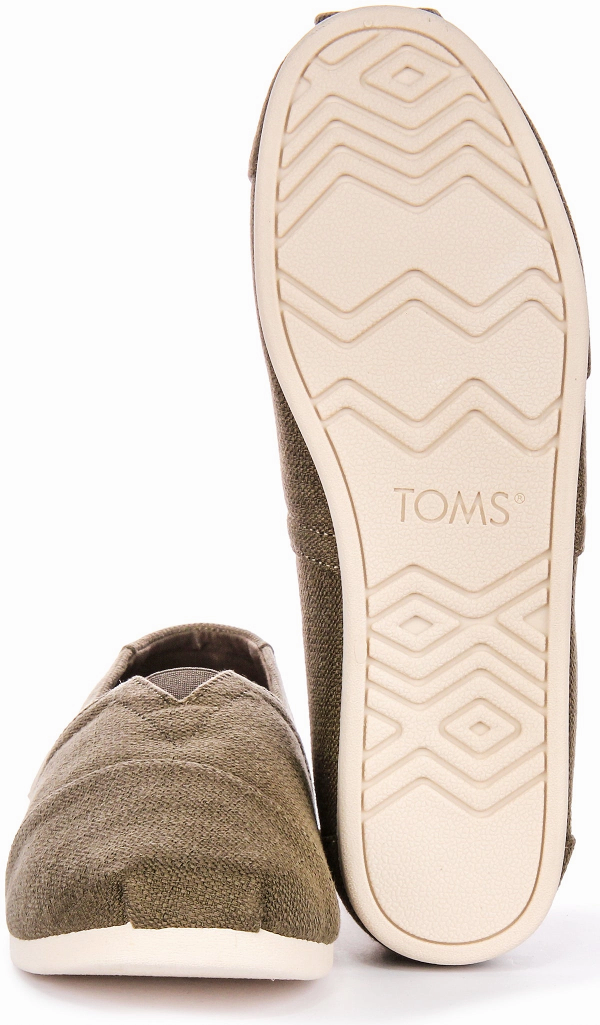 Toms Alpargata In Olive Green For Men Fresh Style