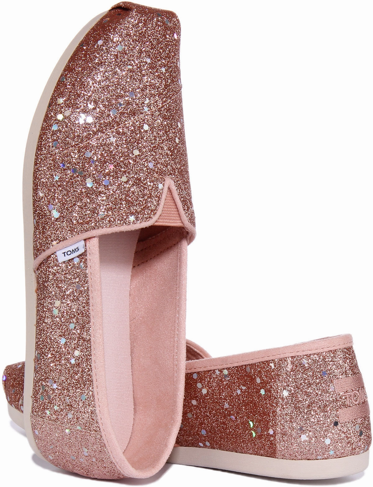 Toms Alpargata In Rose Gold For Women Soft Step