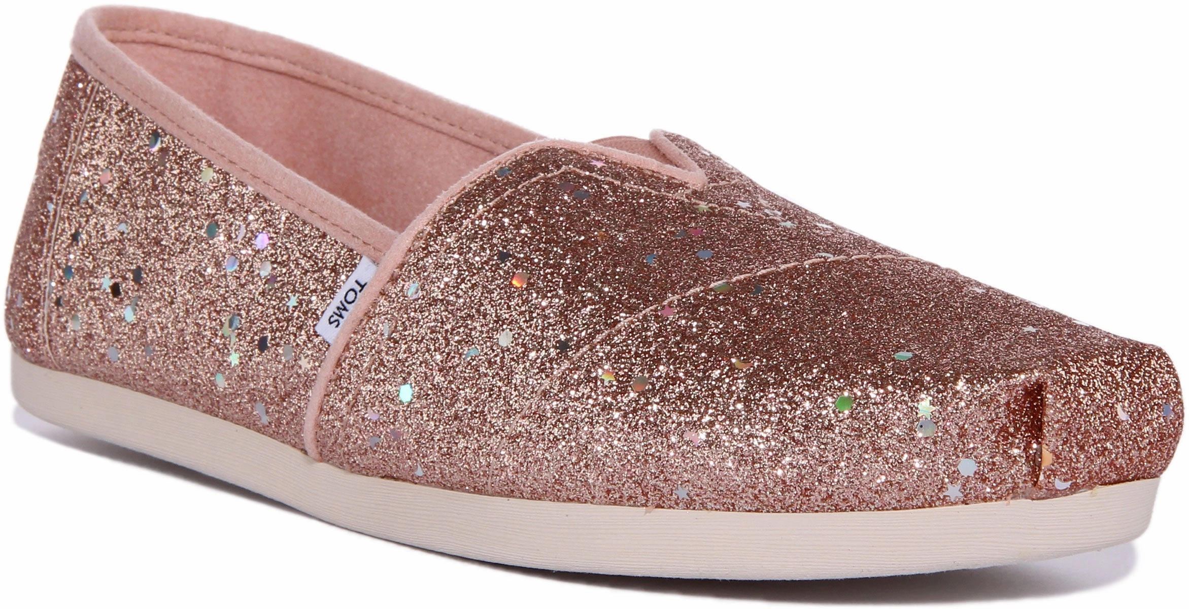 Foot Freedom Fit Toms Alpargata In Rose Gold For Women