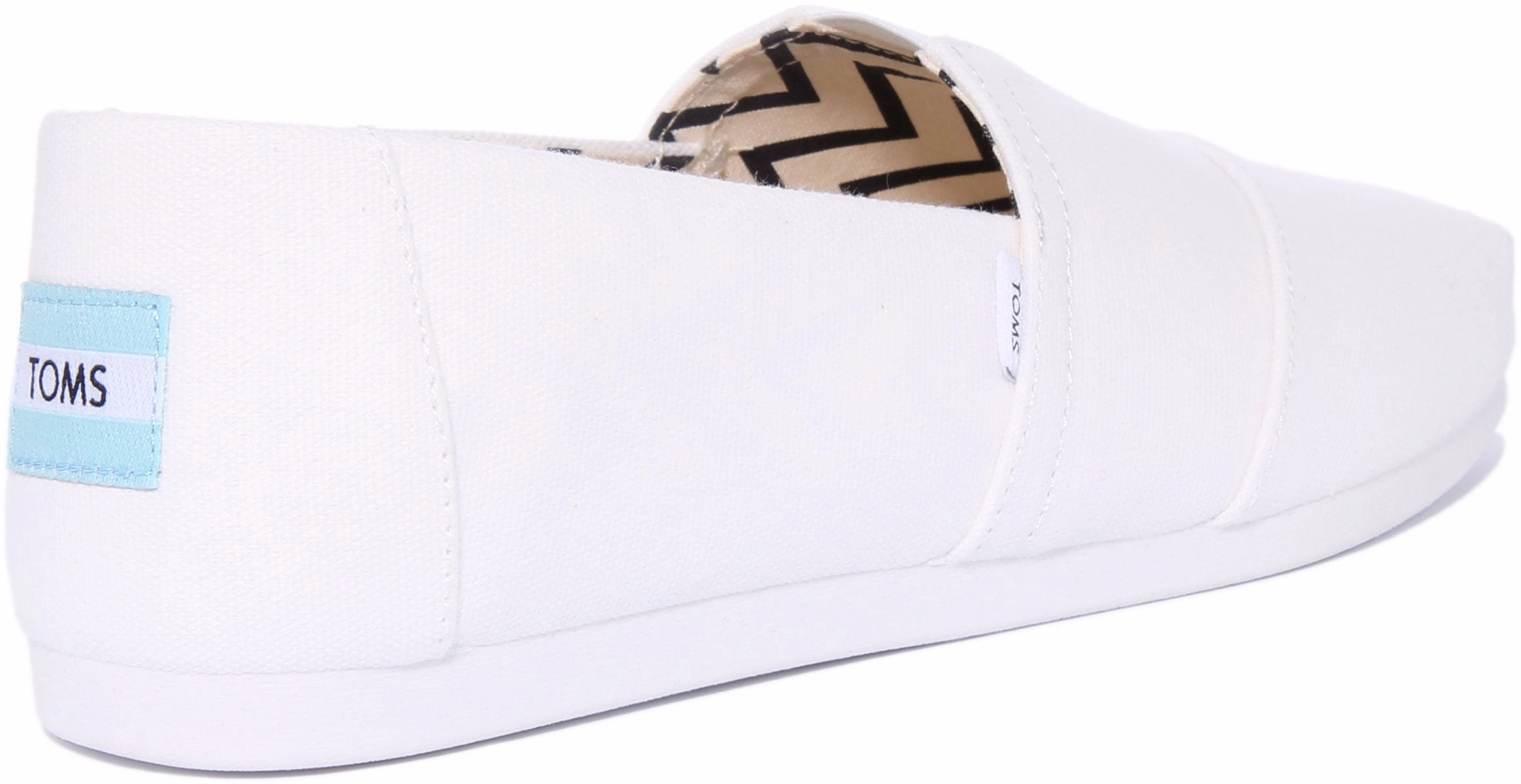 Toms Alpargata In White For Men Versatile Style