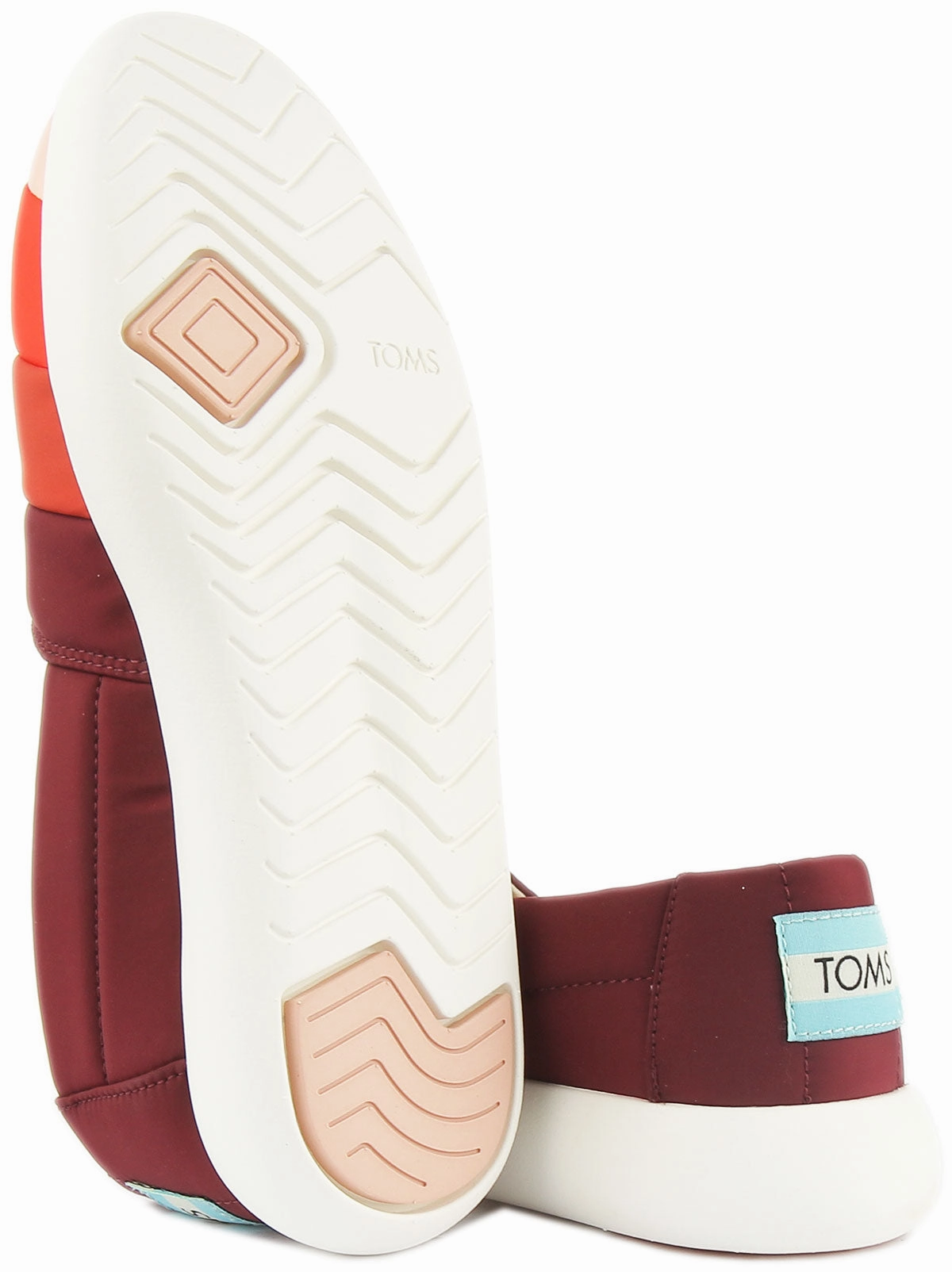 Toms Alpargata Mallow Shoes In Red Gradiant For Women Quick Rush