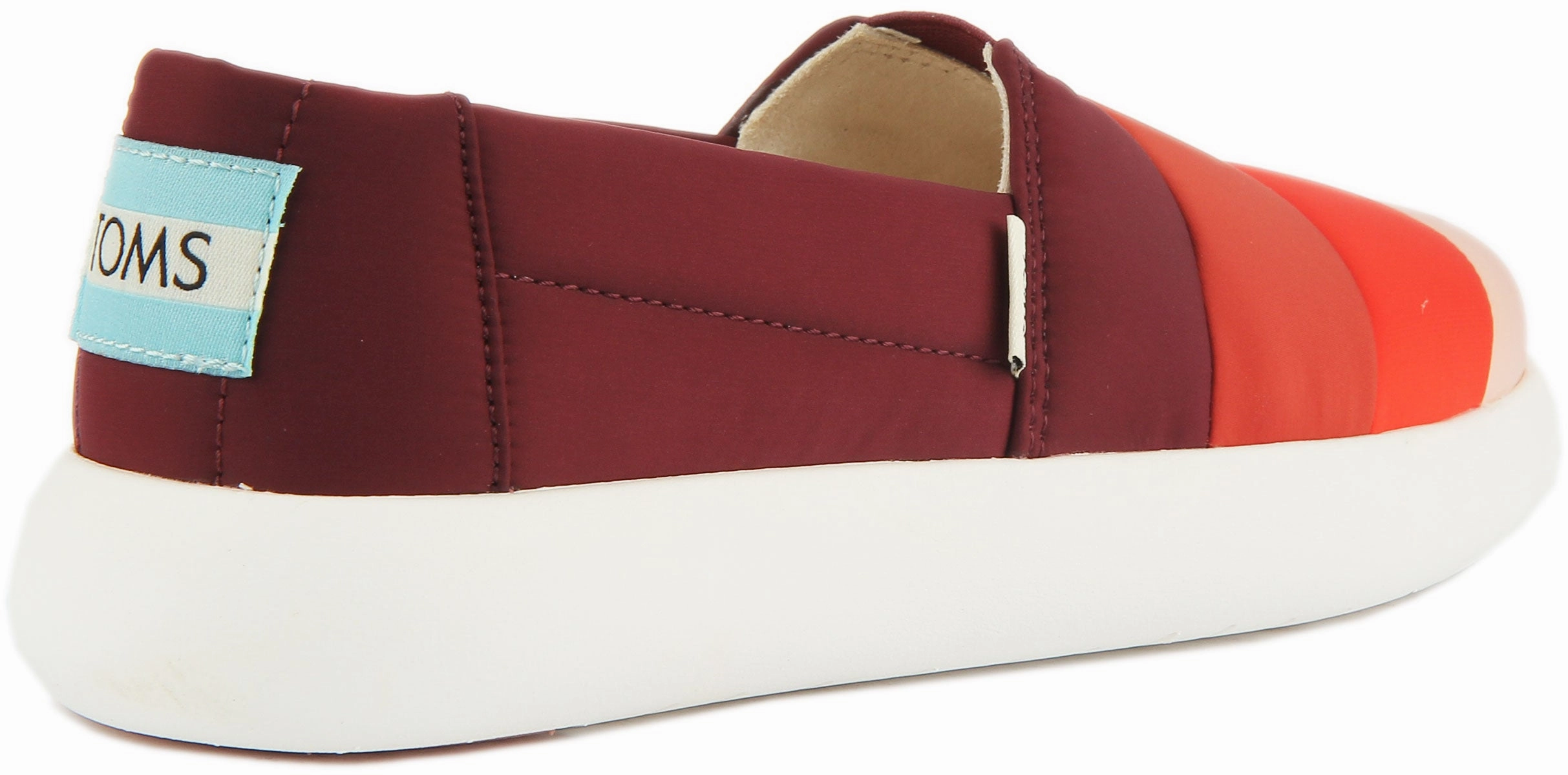 Toms Alpargata Mallow Shoes In Red Gradiant For Women Quick Rush