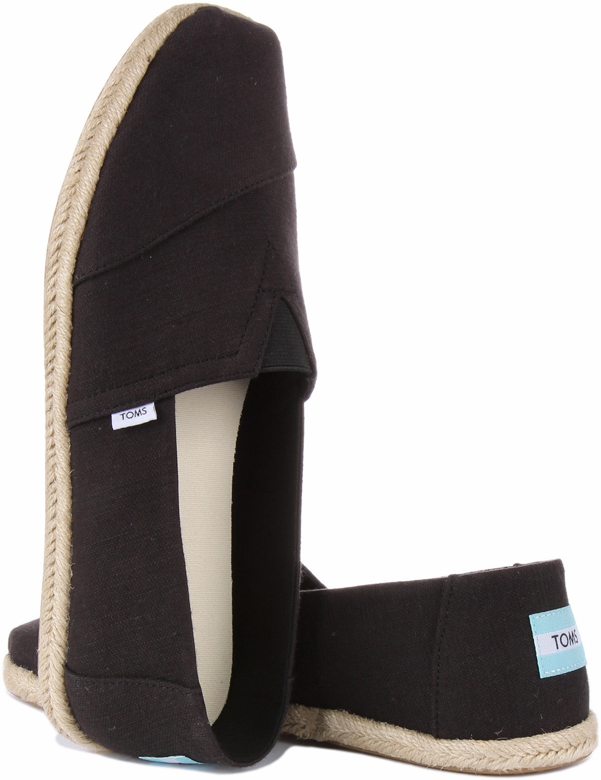 Toms Alpargata Rope In Black For Men Light Motion Step
