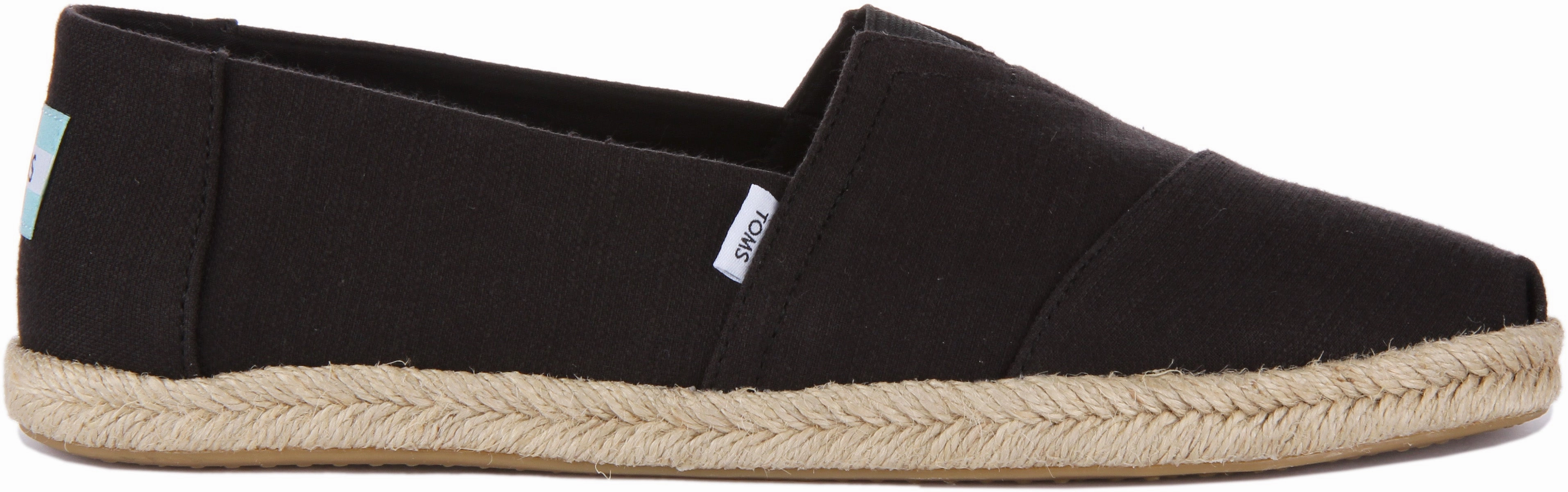Toms Alpargata Rope In Black For Men Light Motion Step