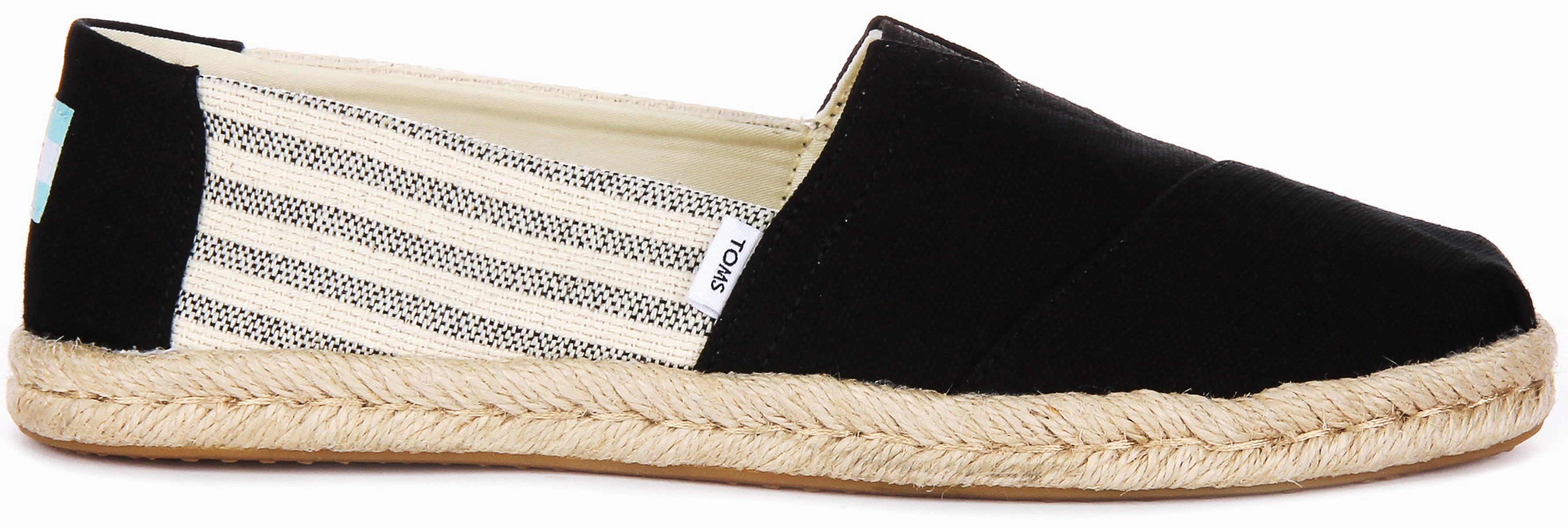 Toms Alpargata Rope In Black For Women Daily Cool
