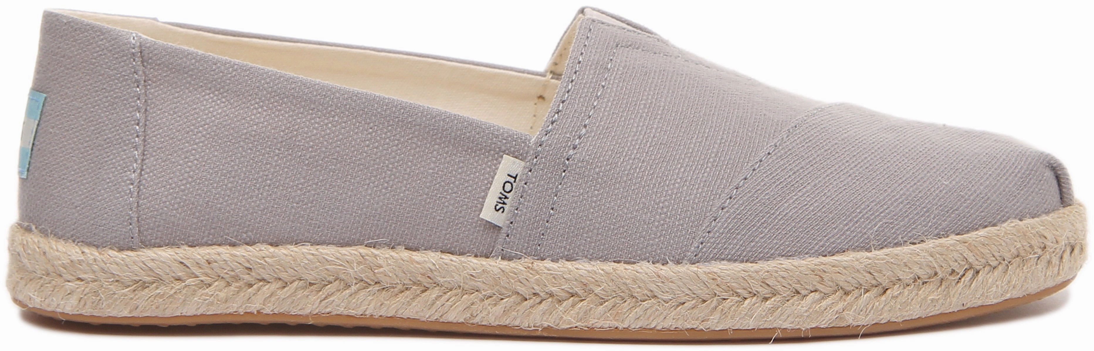 Toms Alpargata Rope In Grey For Women Light Comfort Air