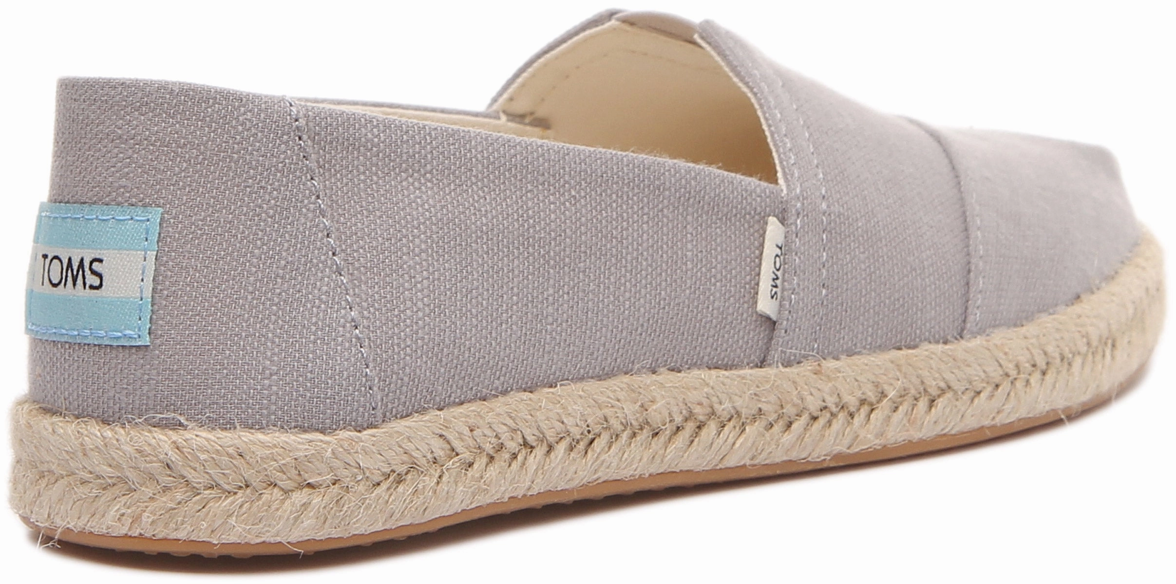 Toms Alpargata Rope In Grey For Women Light Comfort Air