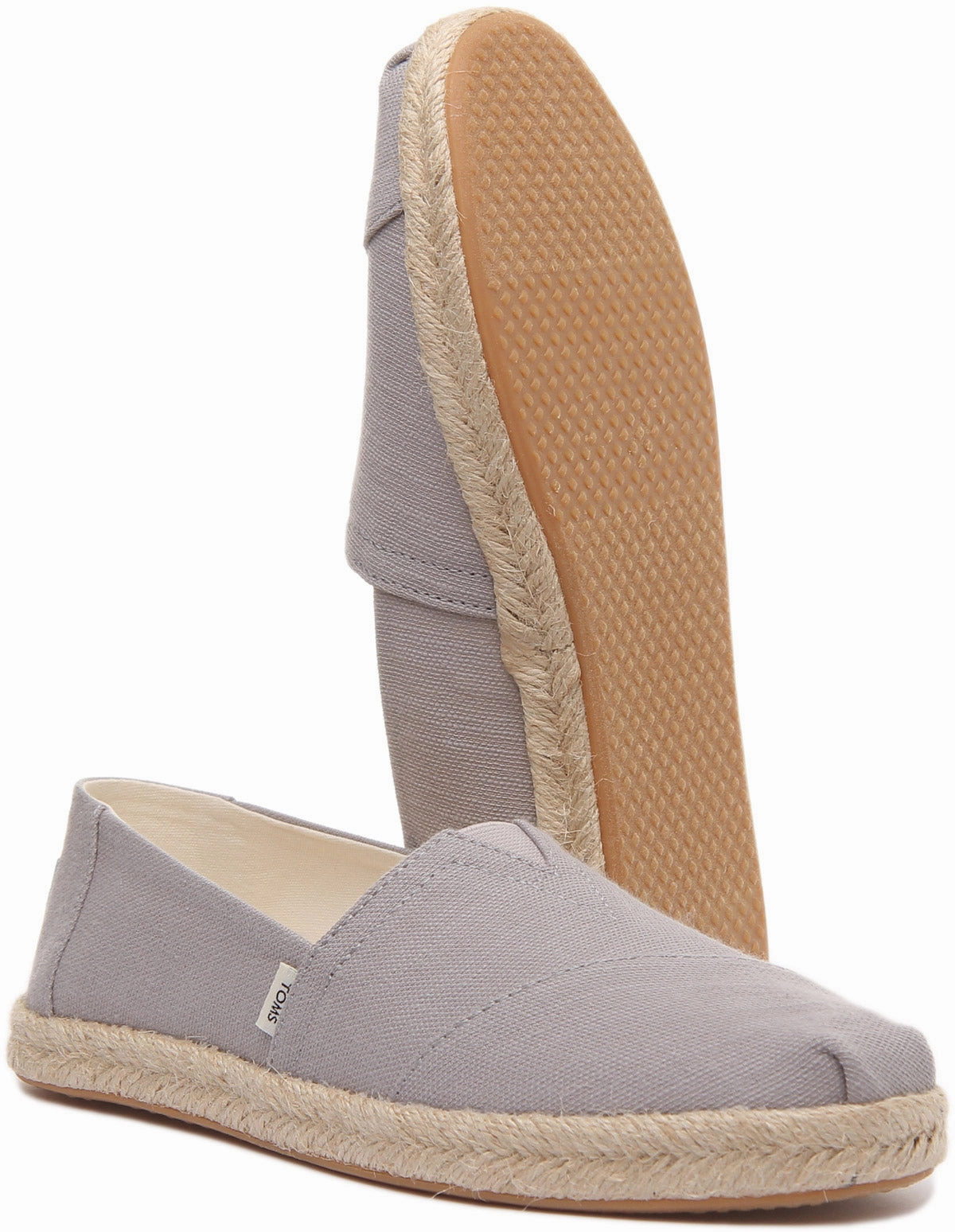 Toms Alpargata Rope In Grey For Women Light Comfort Air