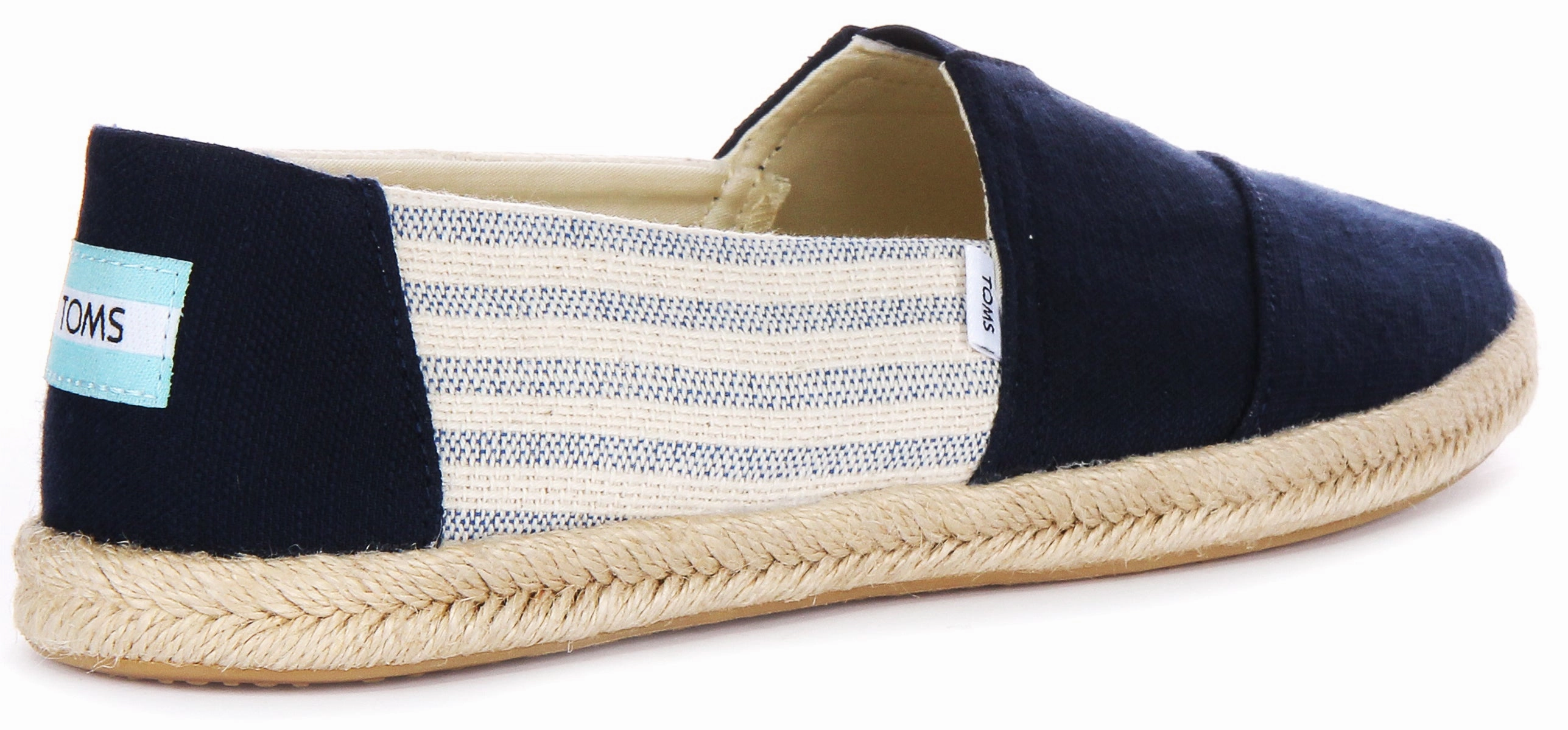 Toms Alpargata Rope In Navy Blue For Women Daily Ease Max