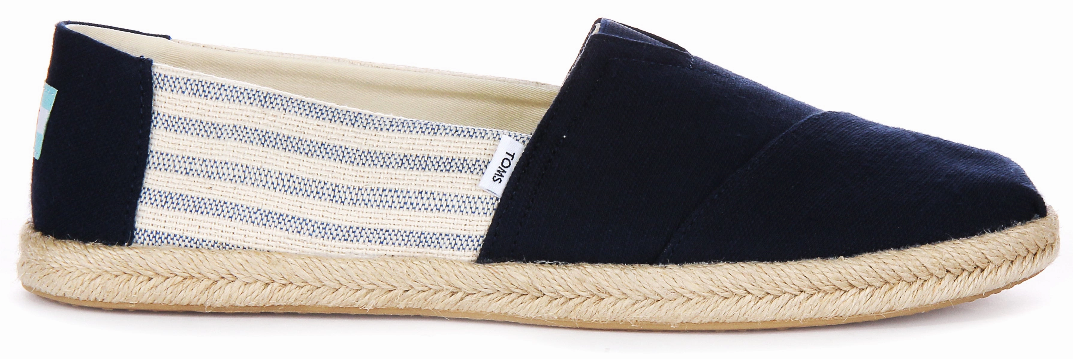 Toms Alpargata Rope In Navy Blue For Women Daily Ease Max