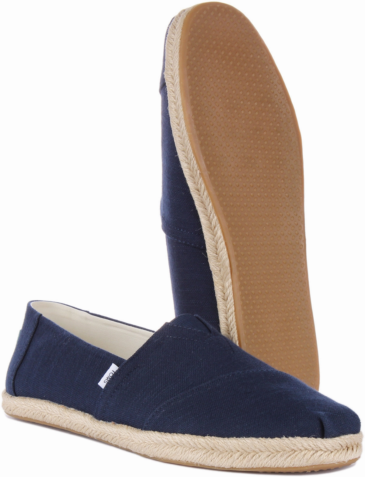 Toms Alpargata Rope In Navy For Men Easy Step Glide